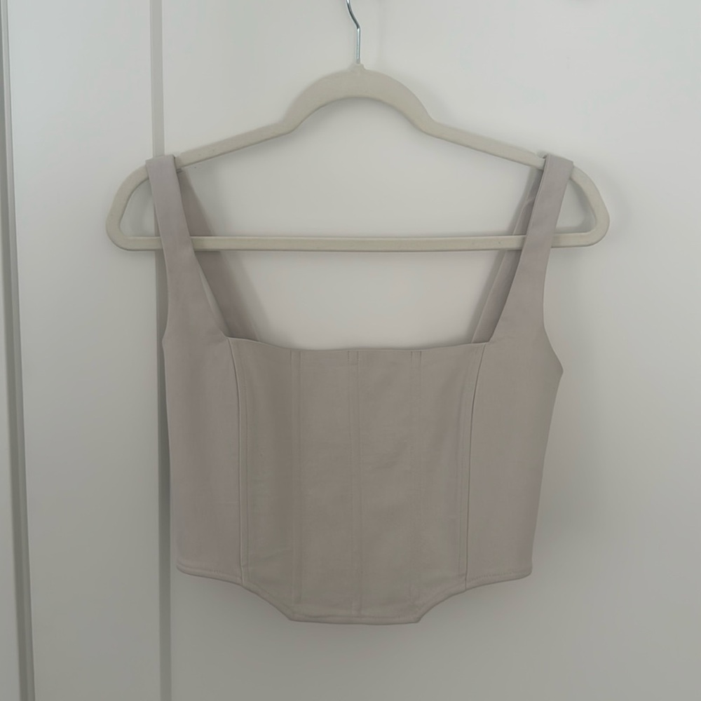 Corset style tank NWT